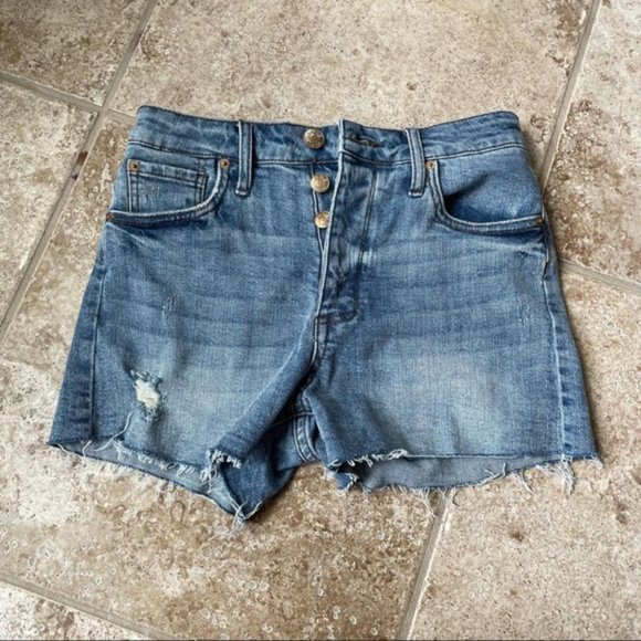 STS Blue Demin Shorts - Picture 1 of 3
